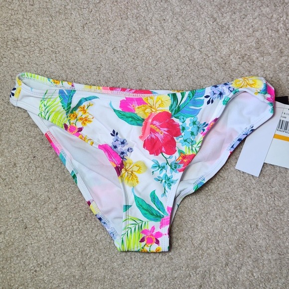 Salt + Cove Other - Salt Cove Bikini Bottom Floral Hipster Swimsuit Tropical Bright Summer Size S‎